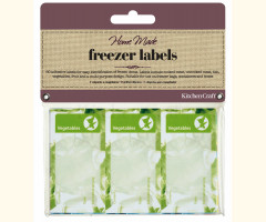 60 x Assorted Freezer Food Labels Meat/Fish/Vegetables/Fruit 